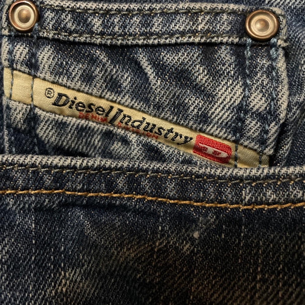Diesel jeans 32/32 vintage authentic rare 2005 ITALY 🇮🇹 made - Picture 3 of 16